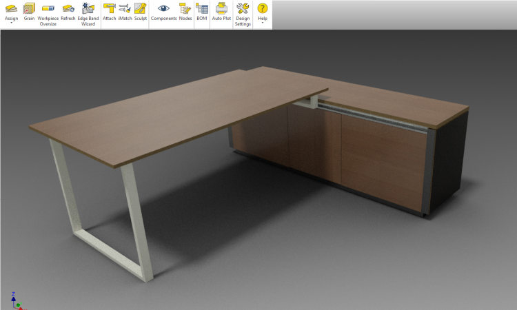 Woodworking furniture design software